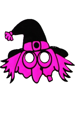 MASCHERINA IN TESSUTO STREGA